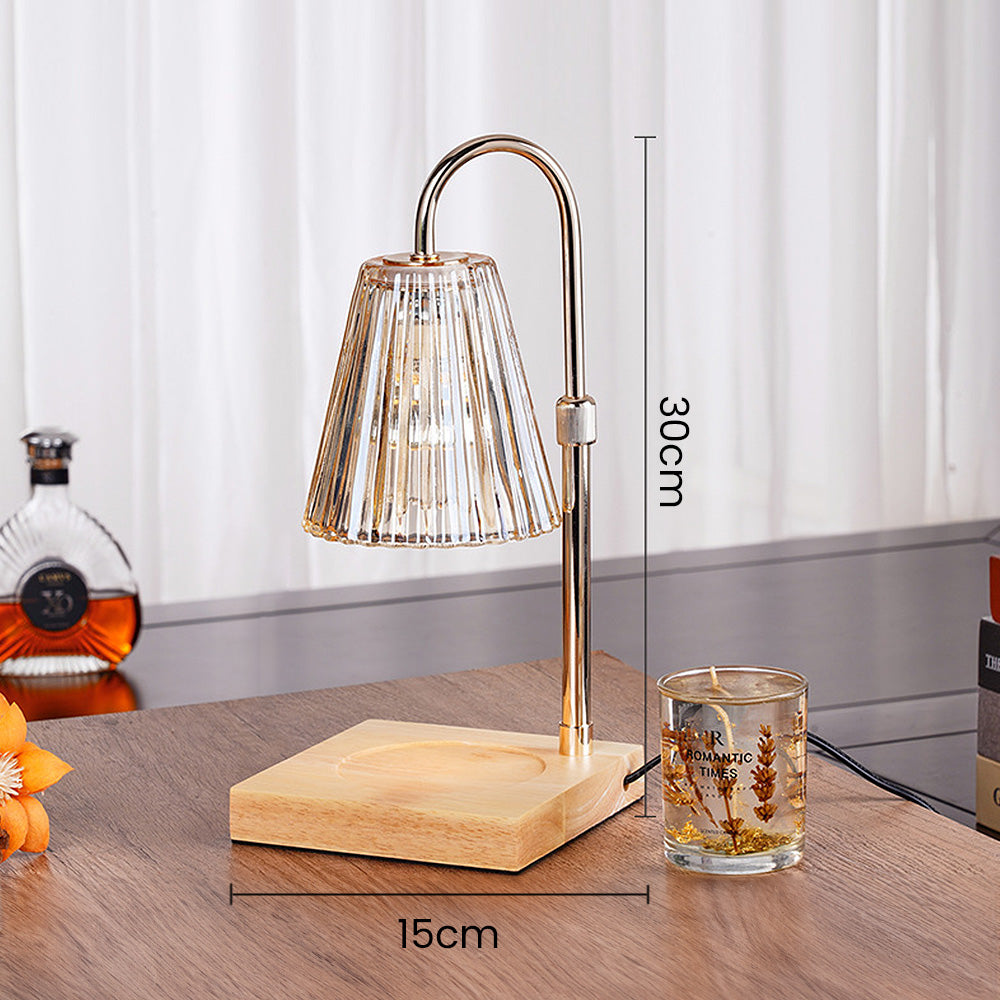 Selvoro Kerzenwärmerlampe – Elegantes Design für Duftkerzen, Glas und Metall, sicherer Einsatz, ideal für jedes Zimmer 4
