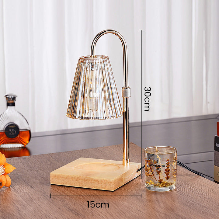 Selvoro Kerzenwärmerlampe – Elegantes Design für Duftkerzen, Glas und Metall, sicherer Einsatz, ideal für jedes Zimmer 4