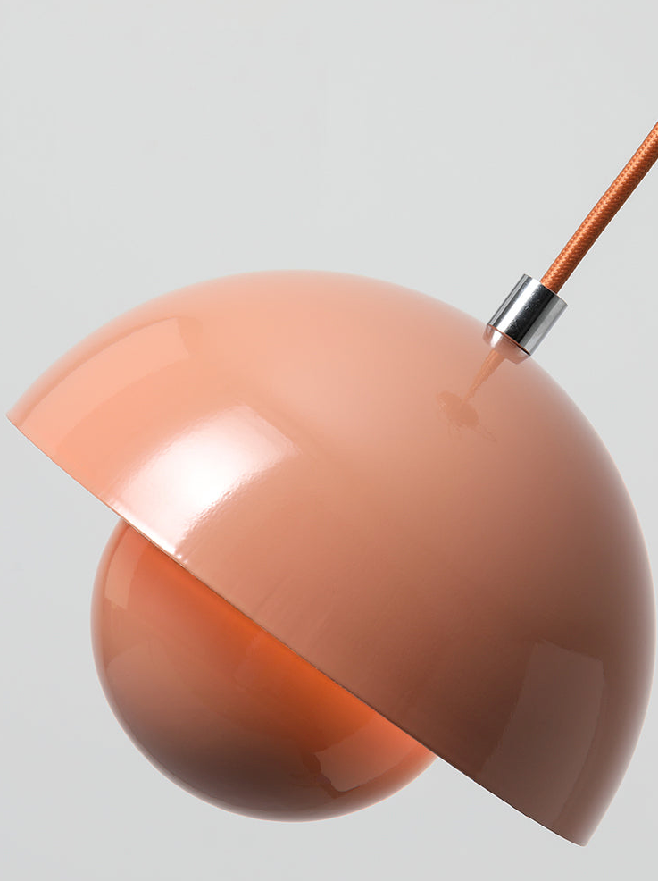 Skandi Deckenleuchte – Moderne LED Deckenlampe für Wohnzimmer und Schlafzimmer, Eisen, 23 cm, E27 Fassung 1