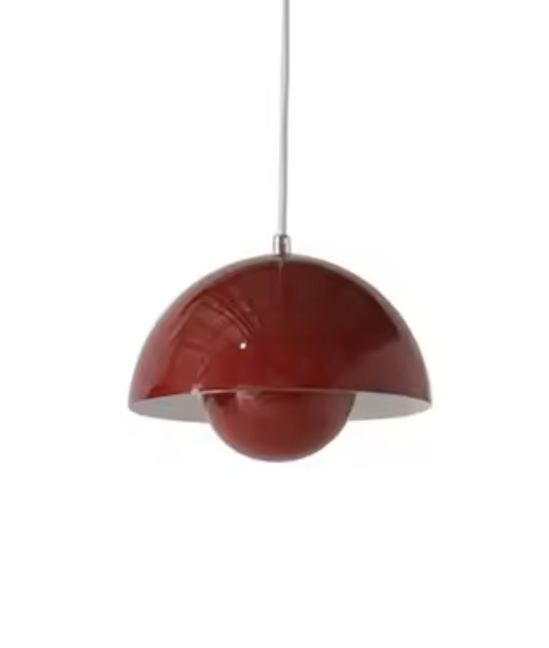 Skandi Deckenleuchte – Moderne LED Deckenlampe für Wohnzimmer und Schlafzimmer, Eisen, 23 cm, E27 Fassung 10