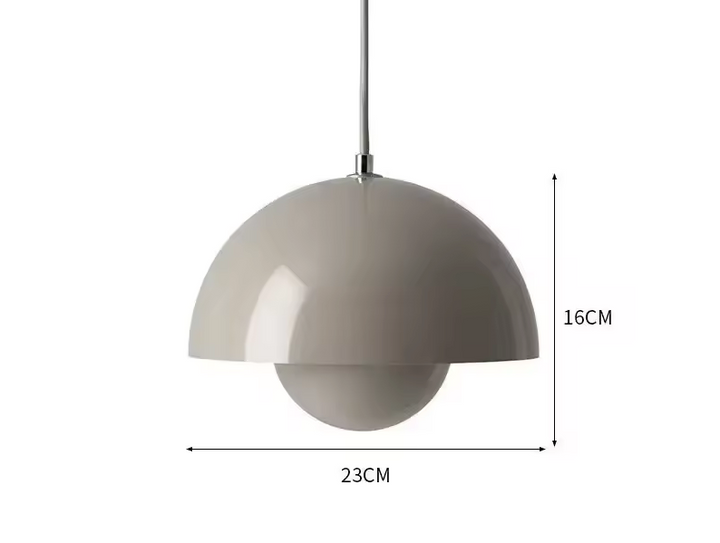 Skandi Deckenleuchte – Moderne LED Deckenlampe für Wohnzimmer und Schlafzimmer, Eisen, 23 cm, E27 Fassung 7