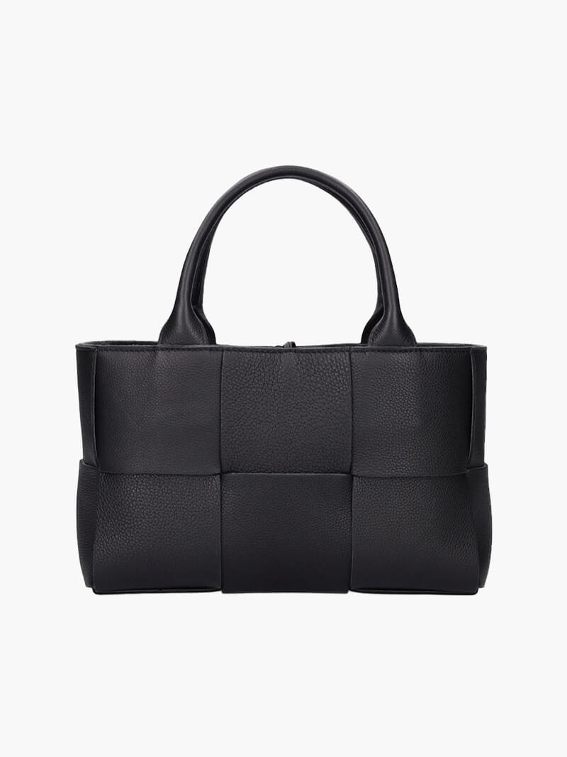 Sac à main pour femmes en cuir vegan – Tressé et élégant