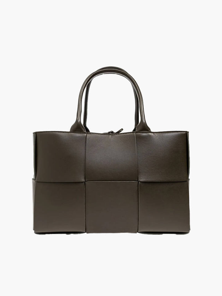 Sac à main pour femmes en cuir vegan – Tressé et élégant