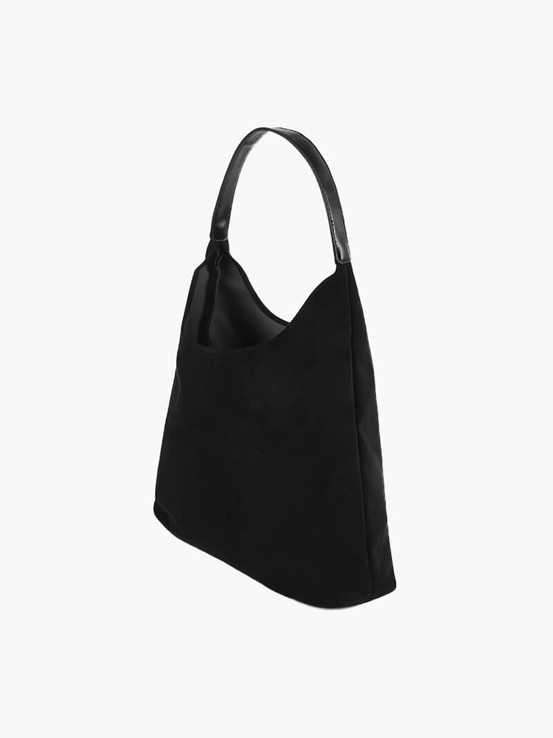 Élégante sac en daim vegan – Grand sac à bandoulière