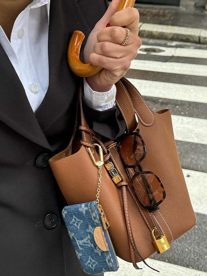 Luxus Damenhandtasche – Veganes Leder – Elegant & Vielseitig