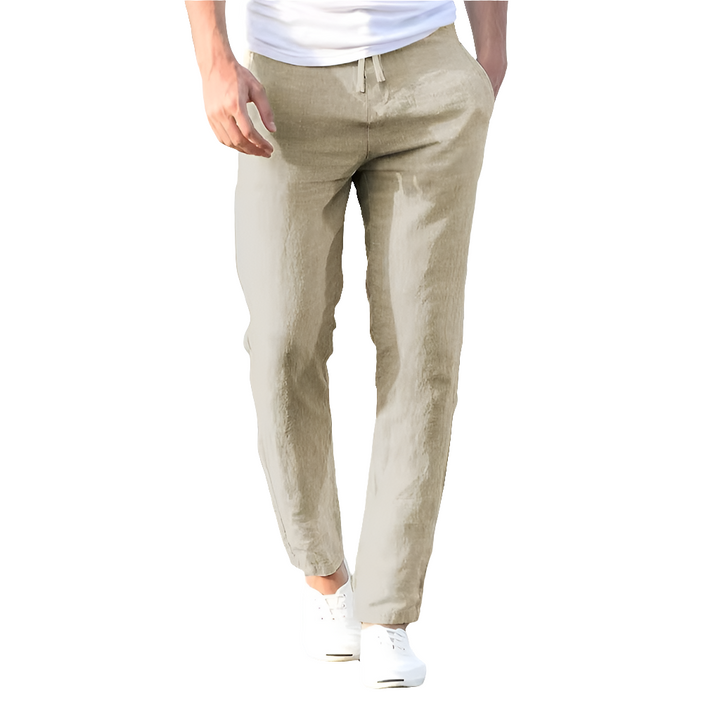 Stilvolle Leinen Hose Herren