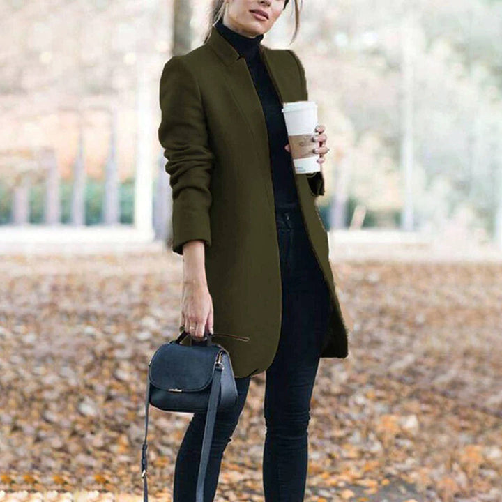 Fashionable Women's Trench Coat – Elegant & Casual – Ideal for Cool Days
