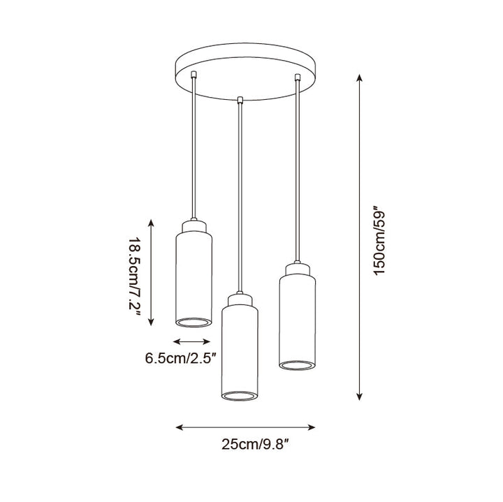 Teviolo Travertin Hängelampe – Moderne Pendelleuchte für Esstisch und Wohnzimmer 6
