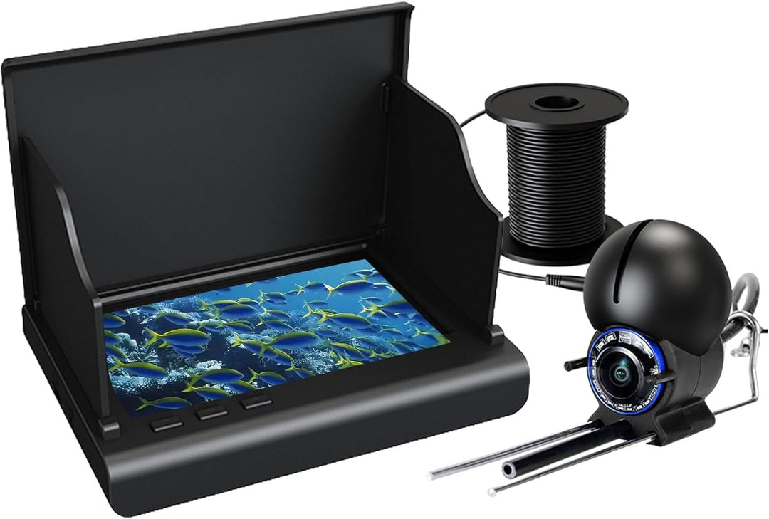 Tragbare Unterwasser-Angelkamera mit 4,3-Zoll-LCD-Monitor für präzises Fischen 0