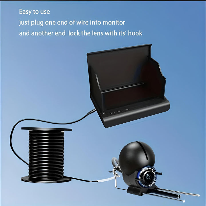 Tragbare Unterwasser-Angelkamera mit 4,3-Zoll-LCD-Monitor für präzises Fischen 7