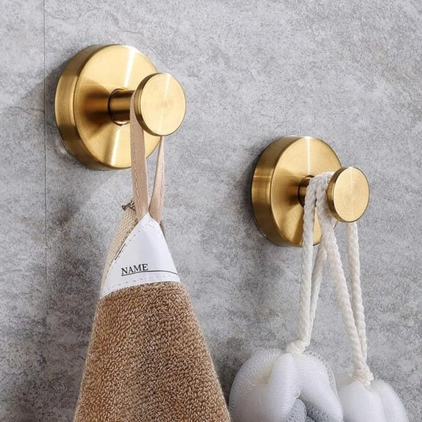 Twist-Lock Saugnapf-Wandhaken Set – 2 Praktische Haken Für Ihre Organisation 0