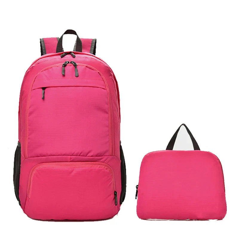 Unisex Laptop Rucksack Faltbar Wasserdicht Leicht mit Geräumiger Organisation