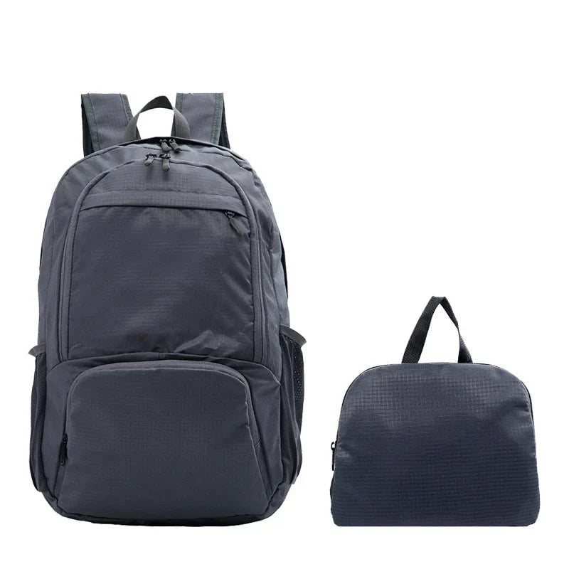 Unisex Laptop Rucksack Faltbar Wasserdicht Leicht mit Geräumiger Organisation