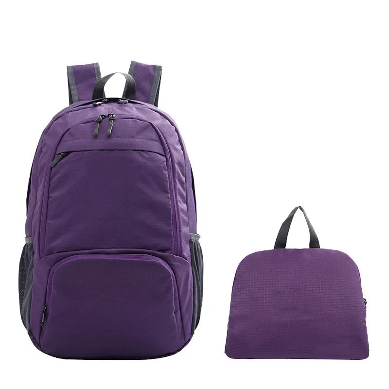 Unisex Laptop Rucksack Faltbar Wasserdicht Leicht mit Geräumiger Organisation