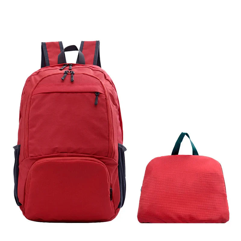 Unisex Laptop Rucksack Faltbar Wasserdicht Leicht mit Geräumiger Organisation