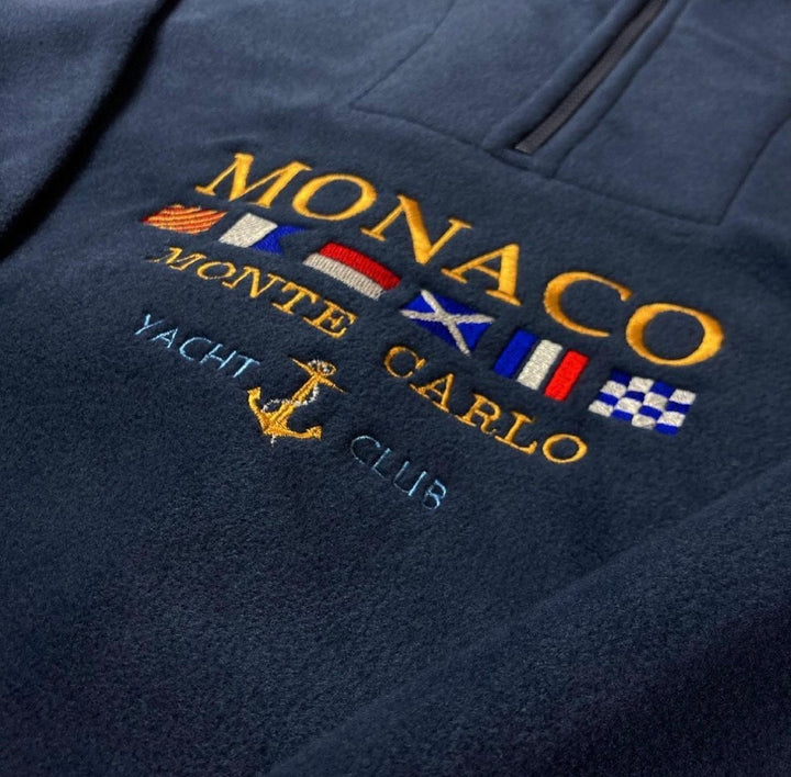 Herren Pullover Halfzip - Casual Style mit Monaco Design