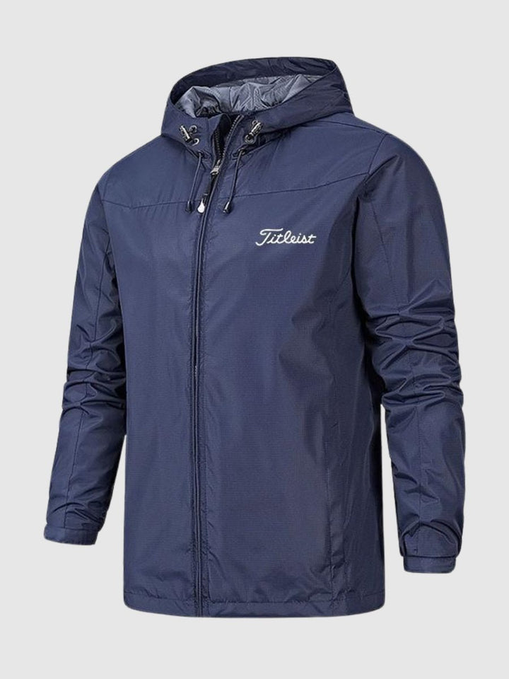 Herren Regenjacke Wasserdicht Modern Atmungsaktiv