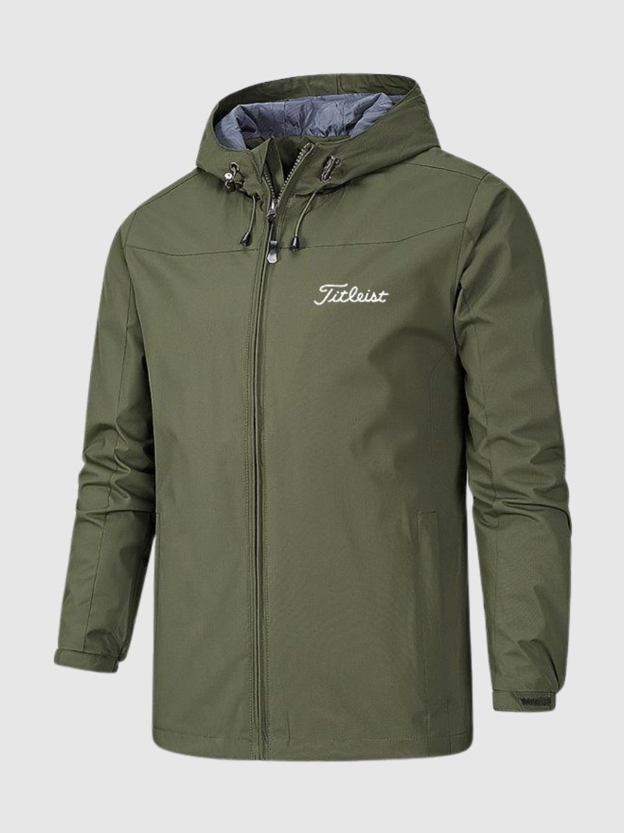 Herren Regenjacke Wasserdicht Modern Atmungsaktiv