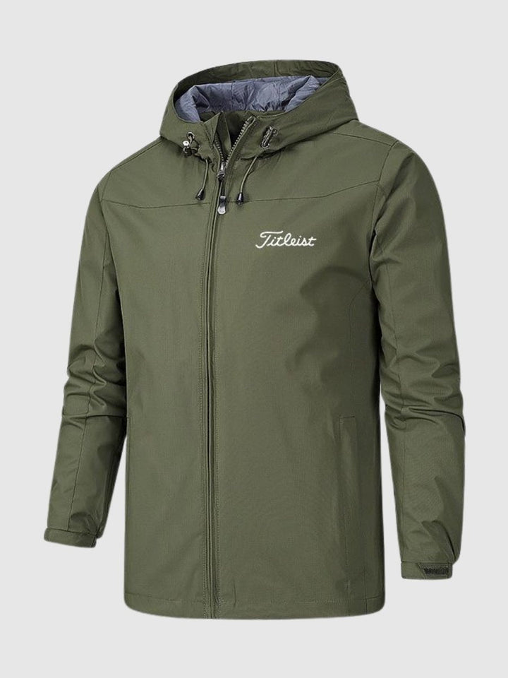 Herren Regenjacke Wasserdicht Modern Atmungsaktiv