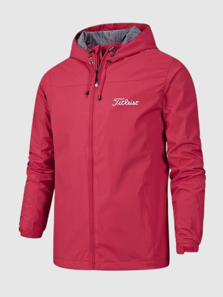 Herren Regenjacke Wasserdicht Modern Atmungsaktiv