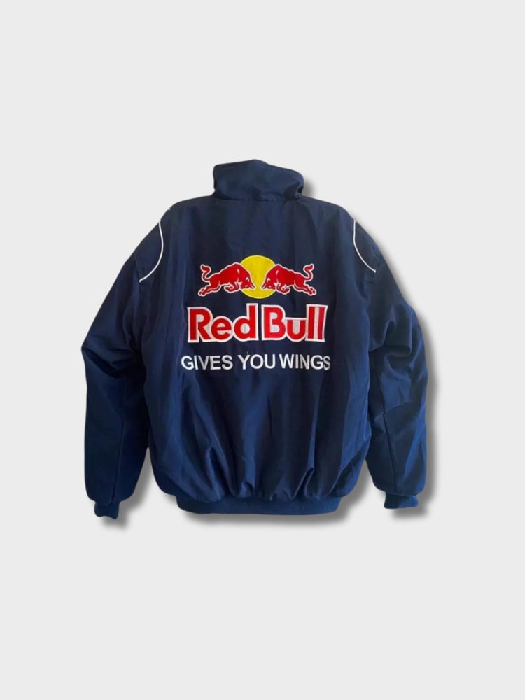 Unisex racing jacket high-quality materials retro style