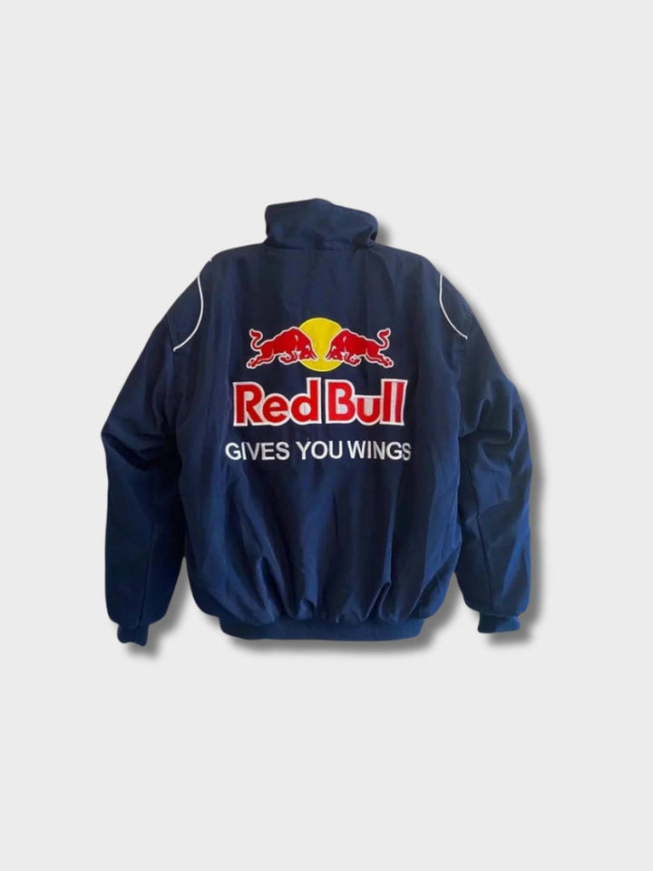 Unisex racing jacket high-quality materials retro style