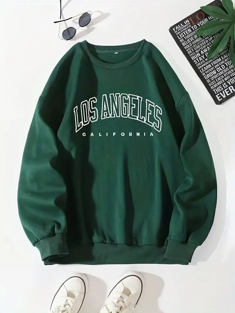 Unisex Sweatshirt Baumwolle Bedruckt Modernes Design