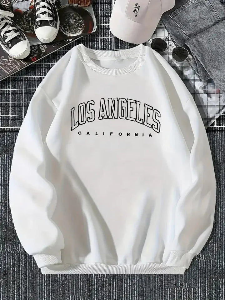 Unisex Sweatshirt Baumwolle Bedruckt Modernes Design