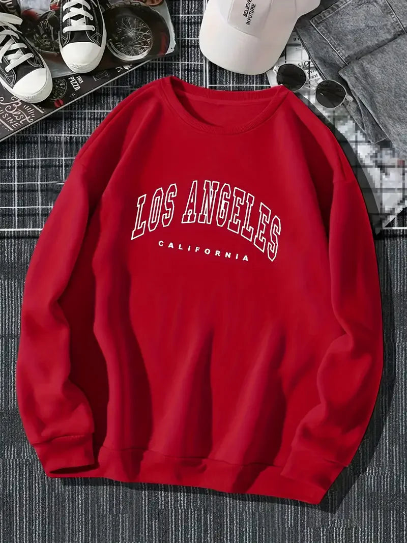 Unisex Sweatshirt Baumwolle Bedruckt Modernes Design