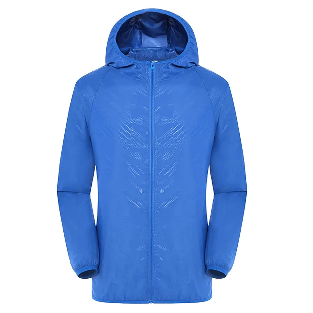 Unisex Trenchcoat Wasserabweisend Mit Kapuze Moderner Stil