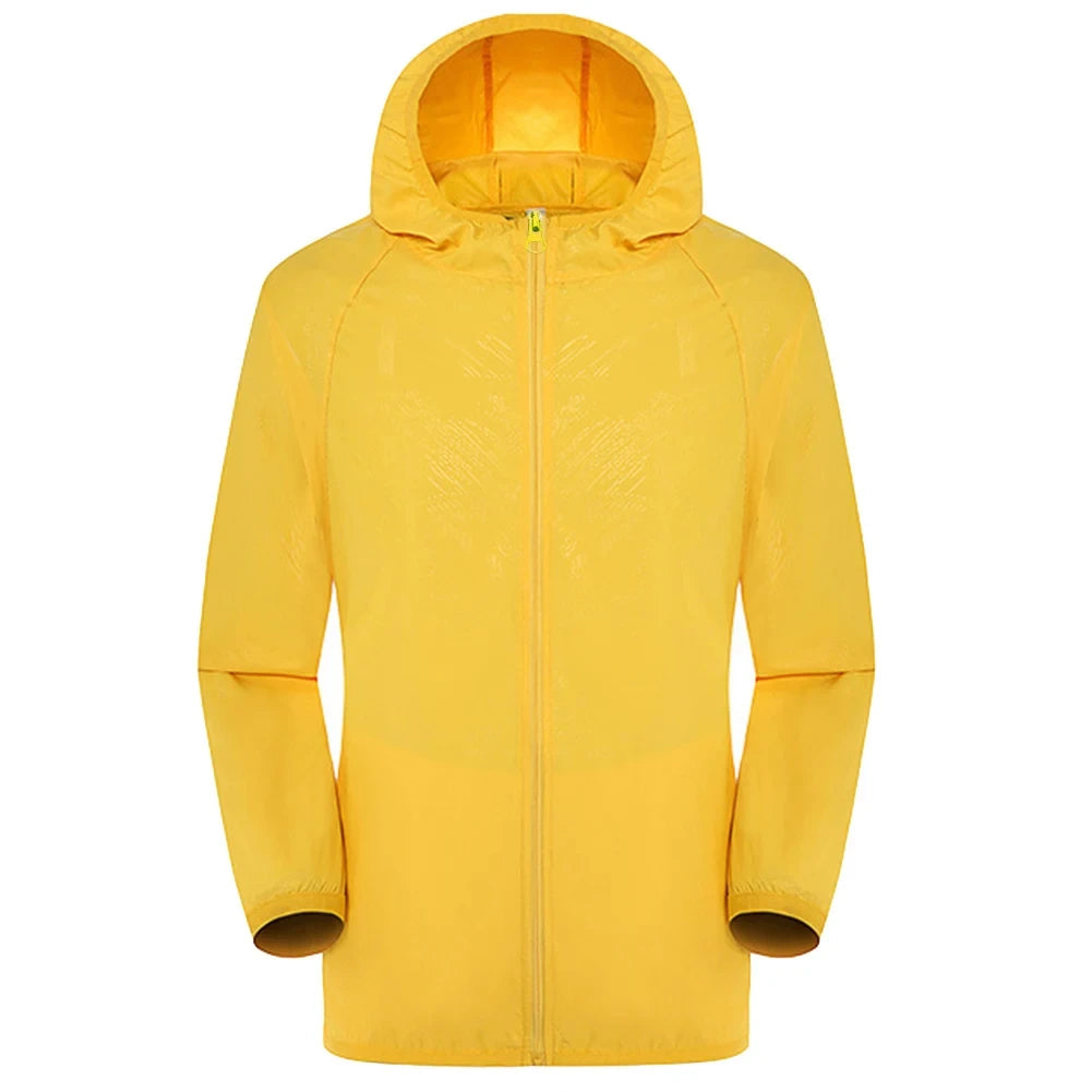 Unisex Trenchcoat Wasserabweisend Mit Kapuze Moderner Stil