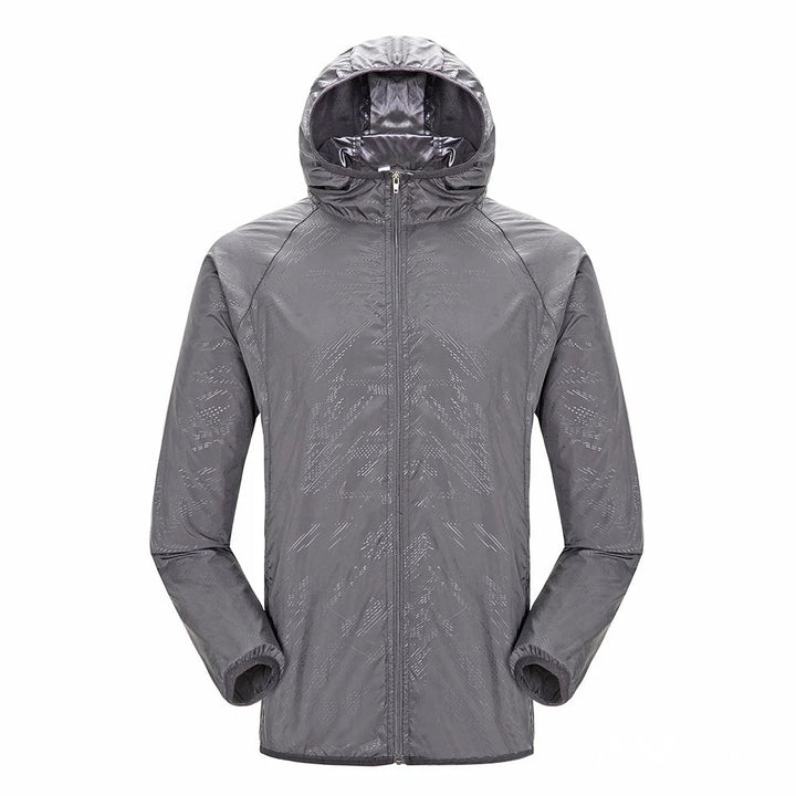 Unisex Trenchcoat Wasserabweisend Mit Kapuze Moderner Stil