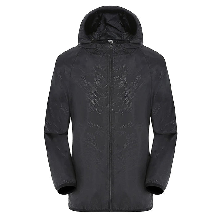 Unisex Trenchcoat Wasserabweisend Mit Kapuze Moderner Stil
