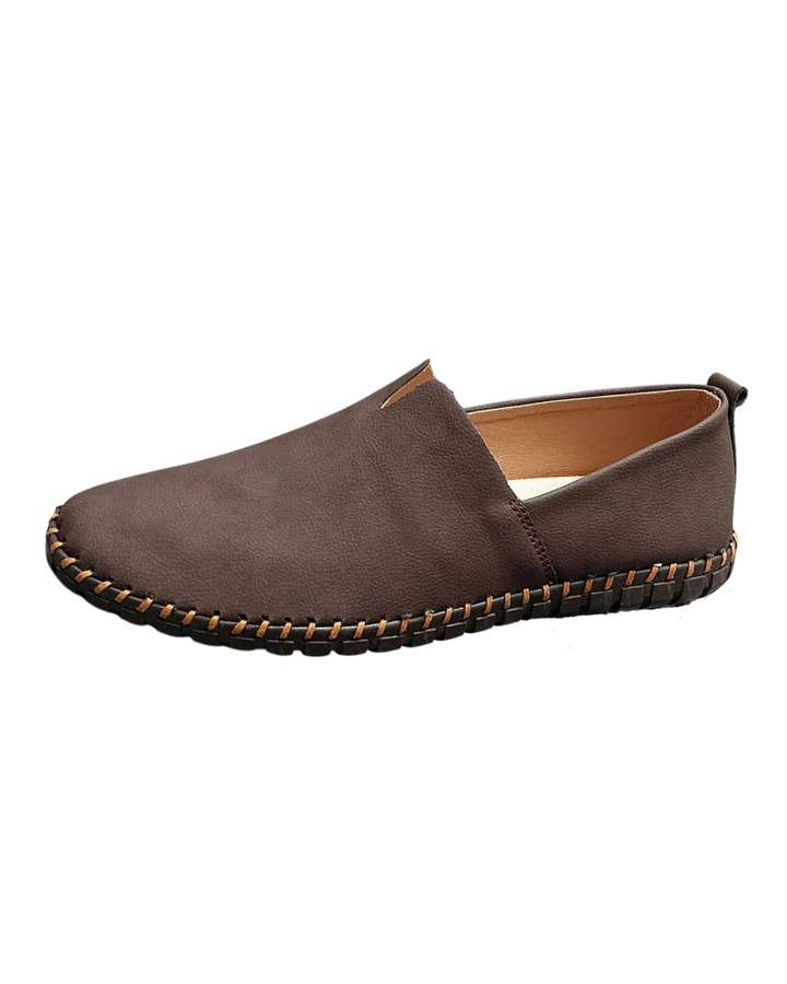 Herren Leichte Slip-On Loafer – Freizeitschuhe Mit Genähter Sohle
