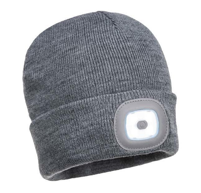 Wärmespendende Mütze Damen mit Abnehmbarer LED-Lampe – Beanie Mütze für Outdoor-Aktivitäten 2