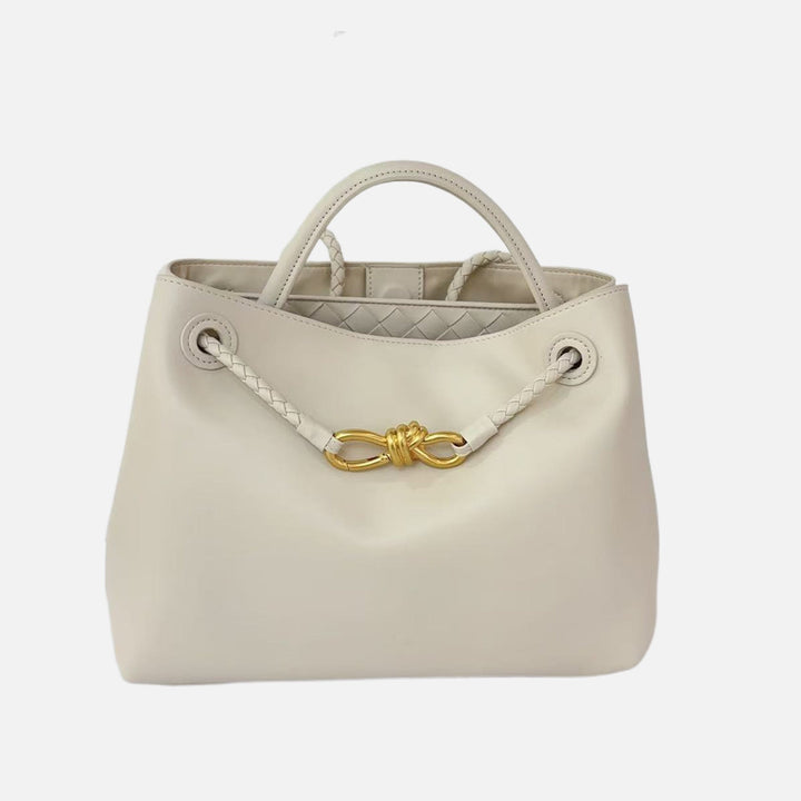 Sac fourre-tout en cuir vegan luxueux – Grande sac à main avec fermeture magnétique
