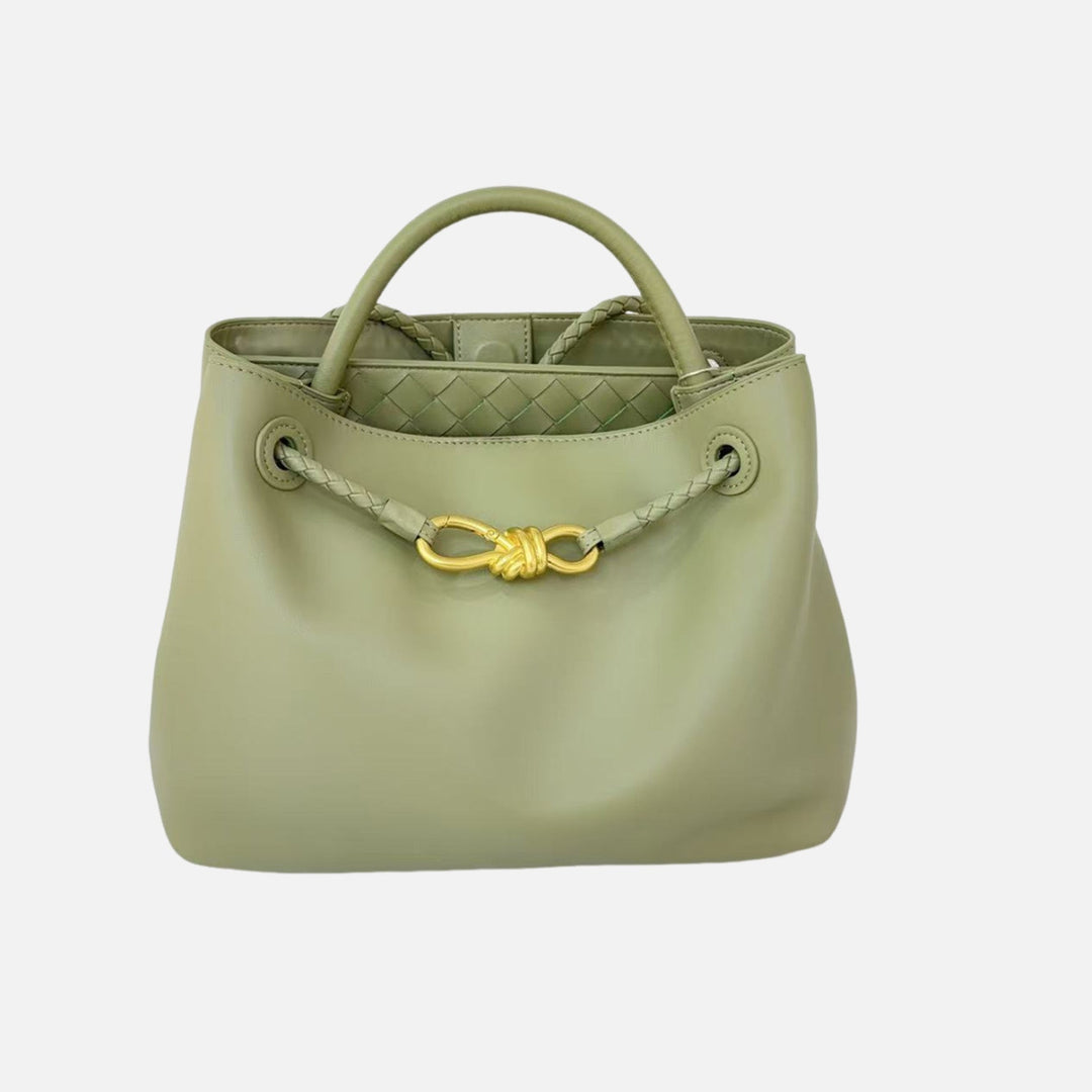 Sac fourre-tout en cuir vegan luxueux – Grande sac à main avec fermeture magnétique