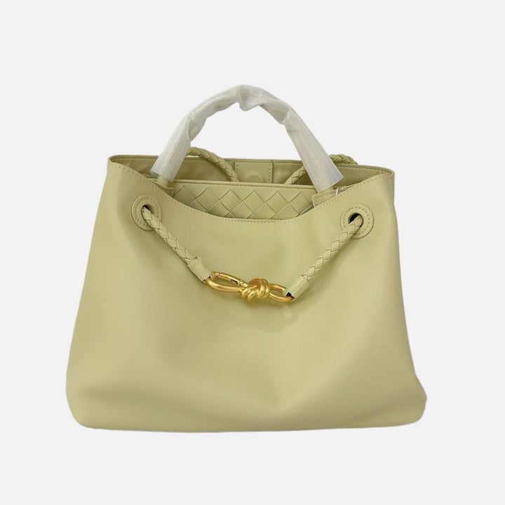 Sac fourre-tout en cuir vegan luxueux – Grande sac à main avec fermeture magnétique