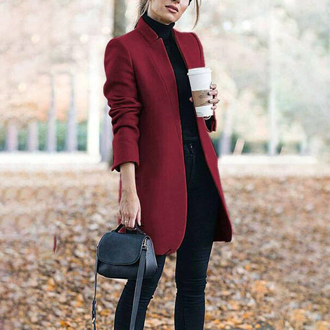 Fashionable Women's Trench Coat – Elegant & Casual – Ideal for Cool Days