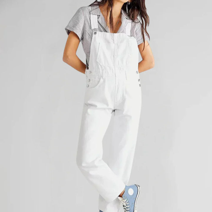 Sommer-Jeanslatzhose für Damen - Bequem und Vielseitig