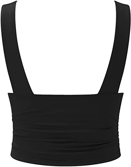 Women's V-neck Top Sleeveless – Fitted & Elegant