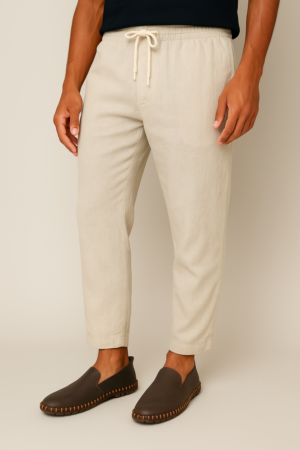 Herren Leichte Slip-On Loafer – Freizeitschuhe Mit Genähter Sohle