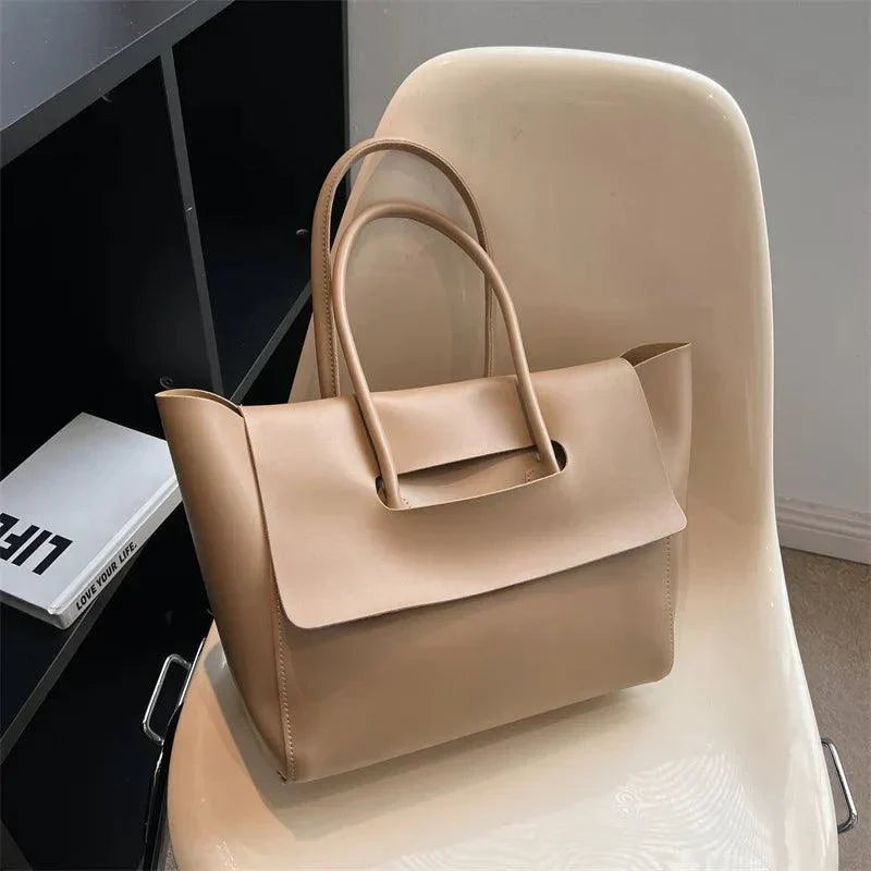 Sac fourre-tout en cuir vegan luxueux – Sac à main pour femmes