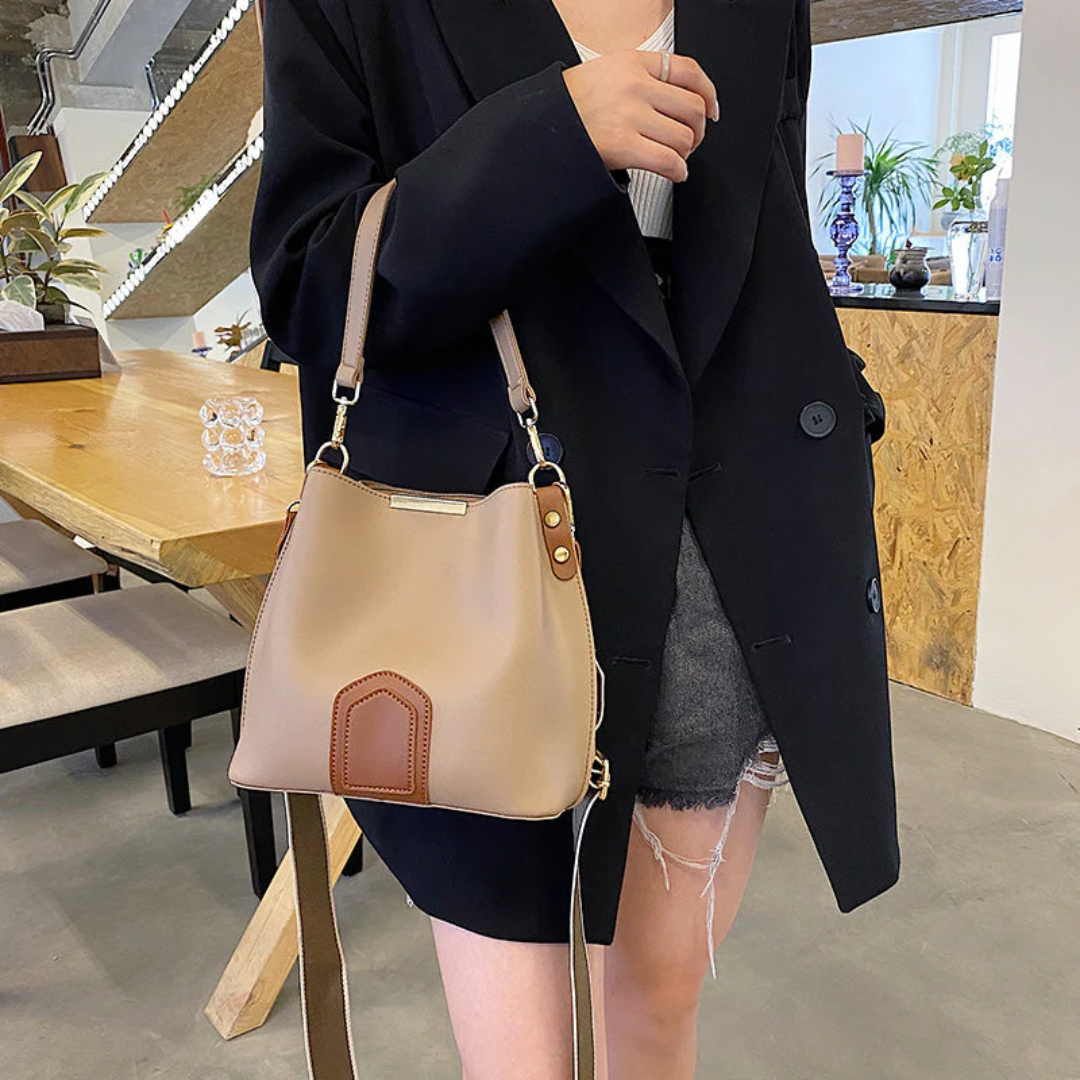 Premium Damen Schultertasche – Vegan Leder – Elegant & Vielseitig