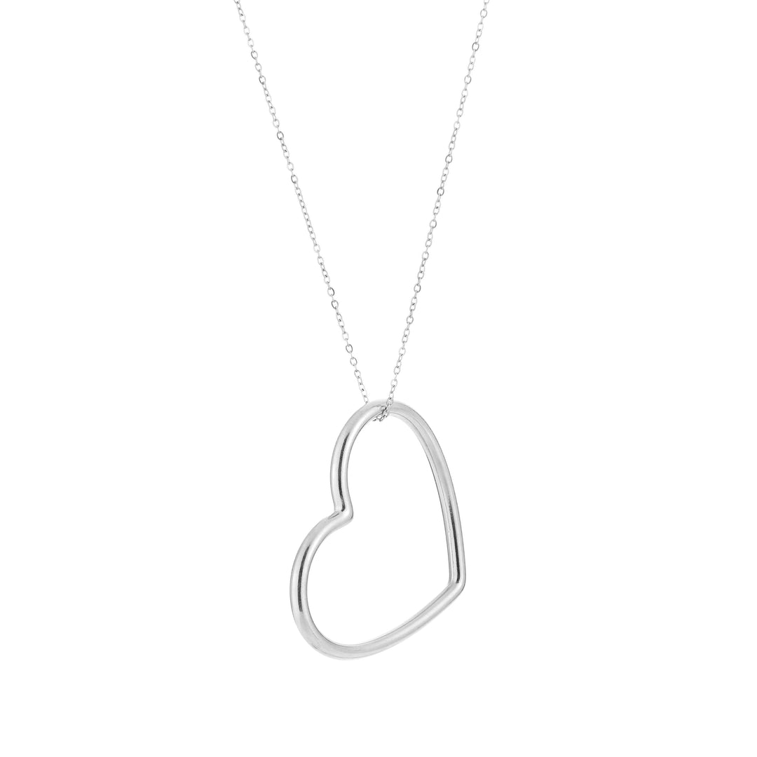 Elegante Herzanhänger Kette | Vegane Goldplattierte Schmuckidee