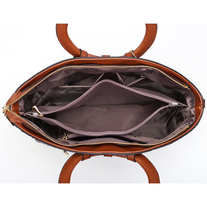 Sac en cuir de luxe pour femmes – Sac à bandoulière en cuir véritable
