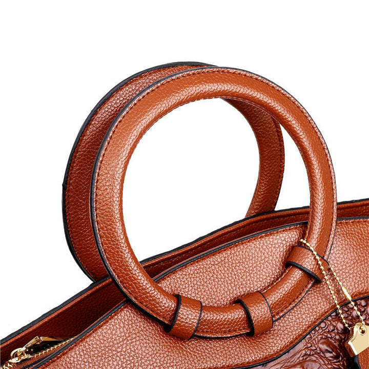 Sac en cuir de luxe pour femmes – Sac à bandoulière en cuir véritable