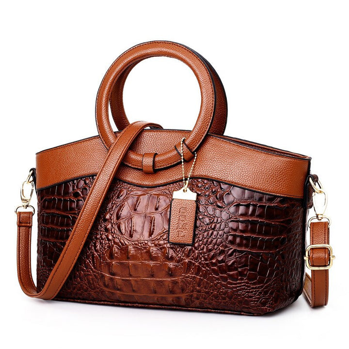 Sac en cuir de luxe pour femmes – Sac à bandoulière en cuir véritable