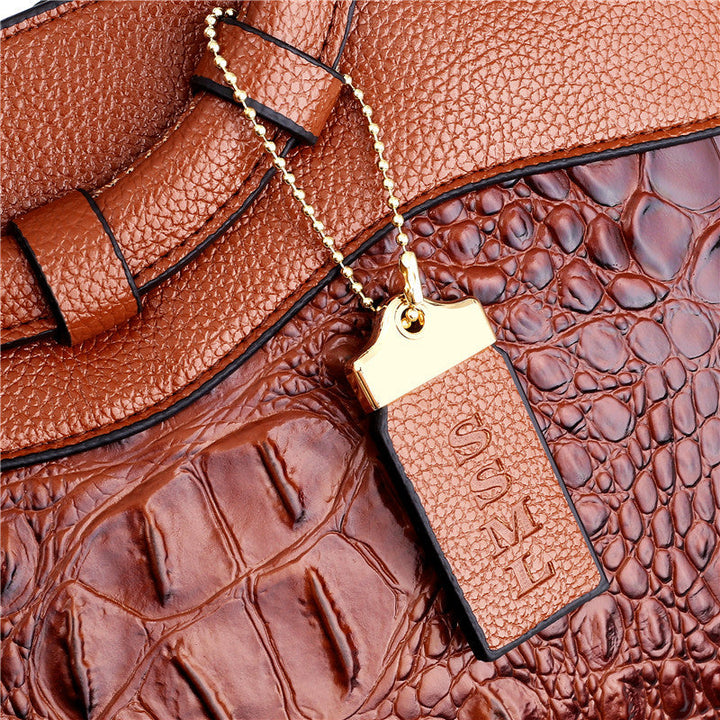Sac en cuir de luxe pour femmes – Sac à bandoulière en cuir véritable
