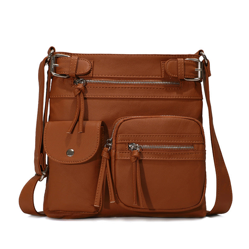 Multifunktionale Damen Tasche – Wasserfeste Schultertasche mit vielen Fächern